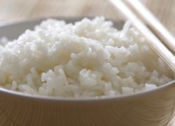 Рис в мікрохвильовці