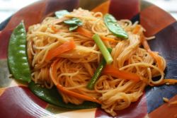 Спагетті з овочами - рецепт