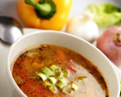 Гороховий суп з рулькой - рецепт