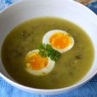 Суп з яйцем - рецепт