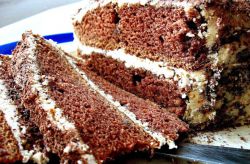 Торт «Негр в піні» - рецепт