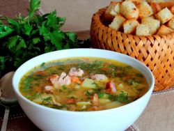 Як варити гороховий суп з м'ясом?