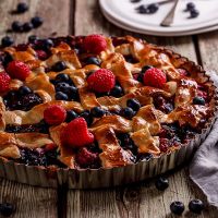 Пісочне тісто для пирога з ягодами – рецепт