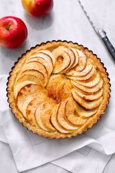 Пісочний пиріг з яблуками