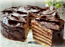 Шоколадна глазур для торта з шоколаду - рецепт