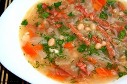 Квасолевий суп з білої квасолі – рецепт