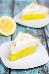 Лимонний тарт з меренгою