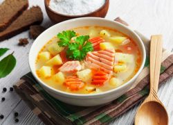 Рибний суп з червоної риби - рецепт