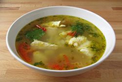 Рибний суп з минтая