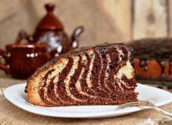 Торт «Зебра» - класичний рецепт