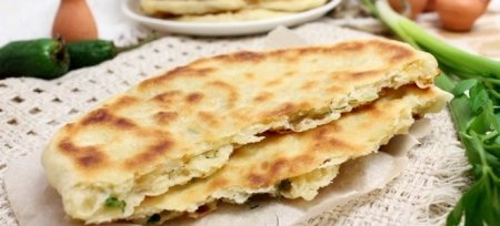 Хачапурі з сиром і зеленню - рецепт