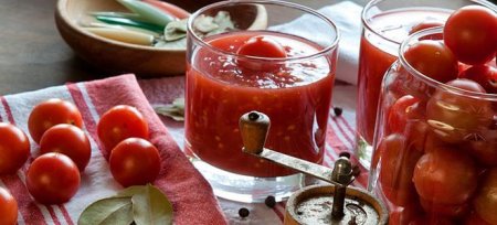 Помідори в томаті на зиму - рецепти