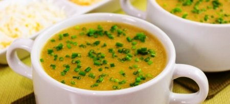 Суп-пюре з кабачків - рецепти приготування