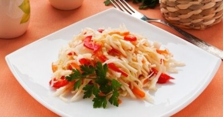 Капуста «Провансаль» швидкого приготування - рецепти з болгарським перцем, журавлиною, буряком і виноградом