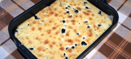 Пиріг з чорницею замороженою, свіжою і з варенням - рецепти з пісочного, листкового дріжджового тіста