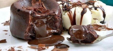 Шоколадний фондан - рецепти десерту з рідким центром в мікрохвильовій печі, духовці і мультиварці