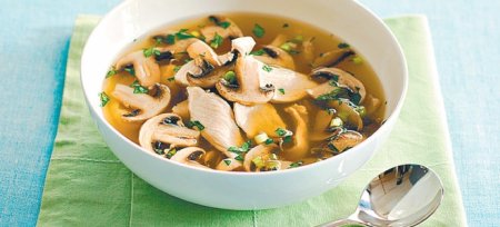 Грибний суп в мультиварці з свіжих, заморожених і сушених грибів - рецепти з сиром, перловкою і куркою
