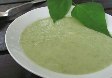 Рецепт Суп-пюре із зеленої квасолі