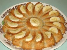 Сирно-банановий пиріг