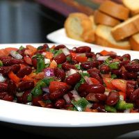 Салат з червоної квасолі - рецепт