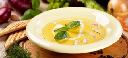 Сирний суп з плавленим сиром - рецепт